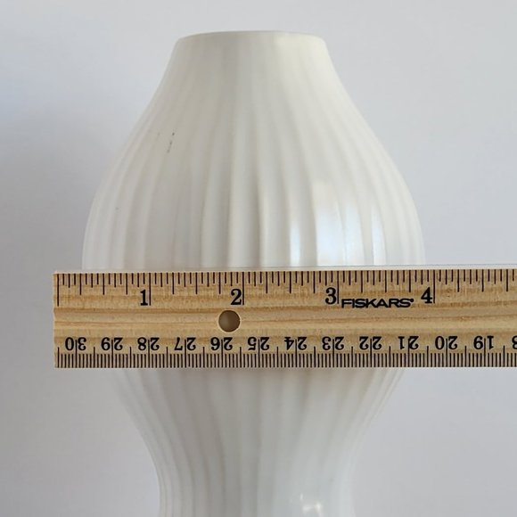 Large White Ceramic Vase - Picture 14 of 14